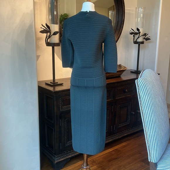 Emporio Armani ottoman Body-Con Sweater Dress - Picture 4 of 9